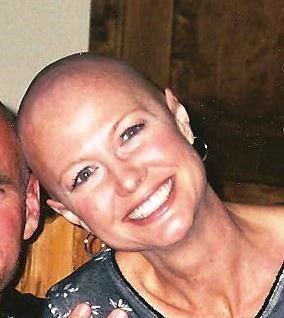 Beginning treatment in 2001.  I wasn't smiling later on in the cancer journey